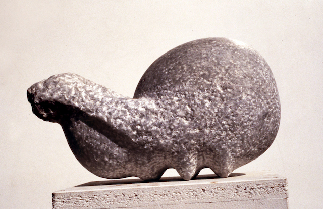 Antoni Przechrzta - Okres Wiedeński, CONCEPTION, marble stone (1987)