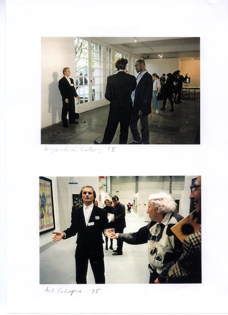 Antoni Przechrzta - DiPALS / Góra: Serpentine Gallery DiPALs Performance / Dół: Art Cologne